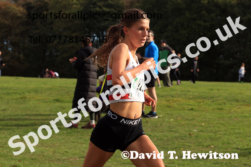 Senior Womens 2026 Northern Cross Country Relays, Graves Park, Sheffield. Photo: David T. Hewitson/Sports for All Pics